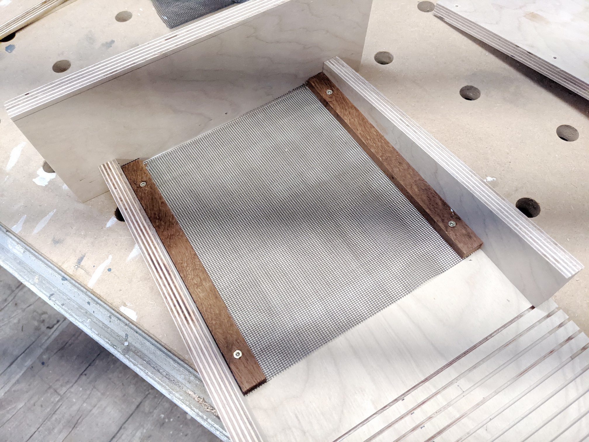 Haltegitter Fledermauskasten