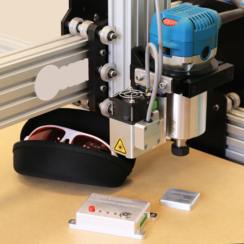 3D- und CNC-Maschinen in der Werkstatt