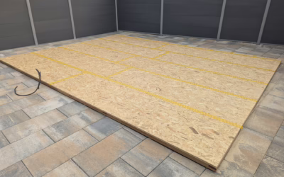 neue Werkstatt – erster Boden