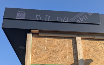 neue Werkstatt – Ortgang und Traufe