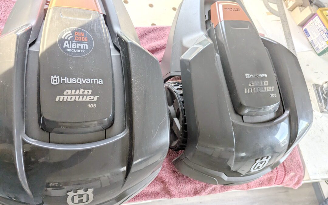 Husqvarna 305 und 105 reinigen