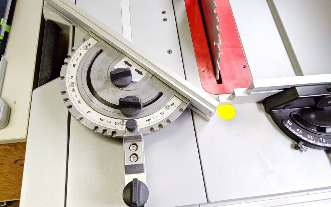 Festool Anschlag auf der Bosch GTS 10 XC