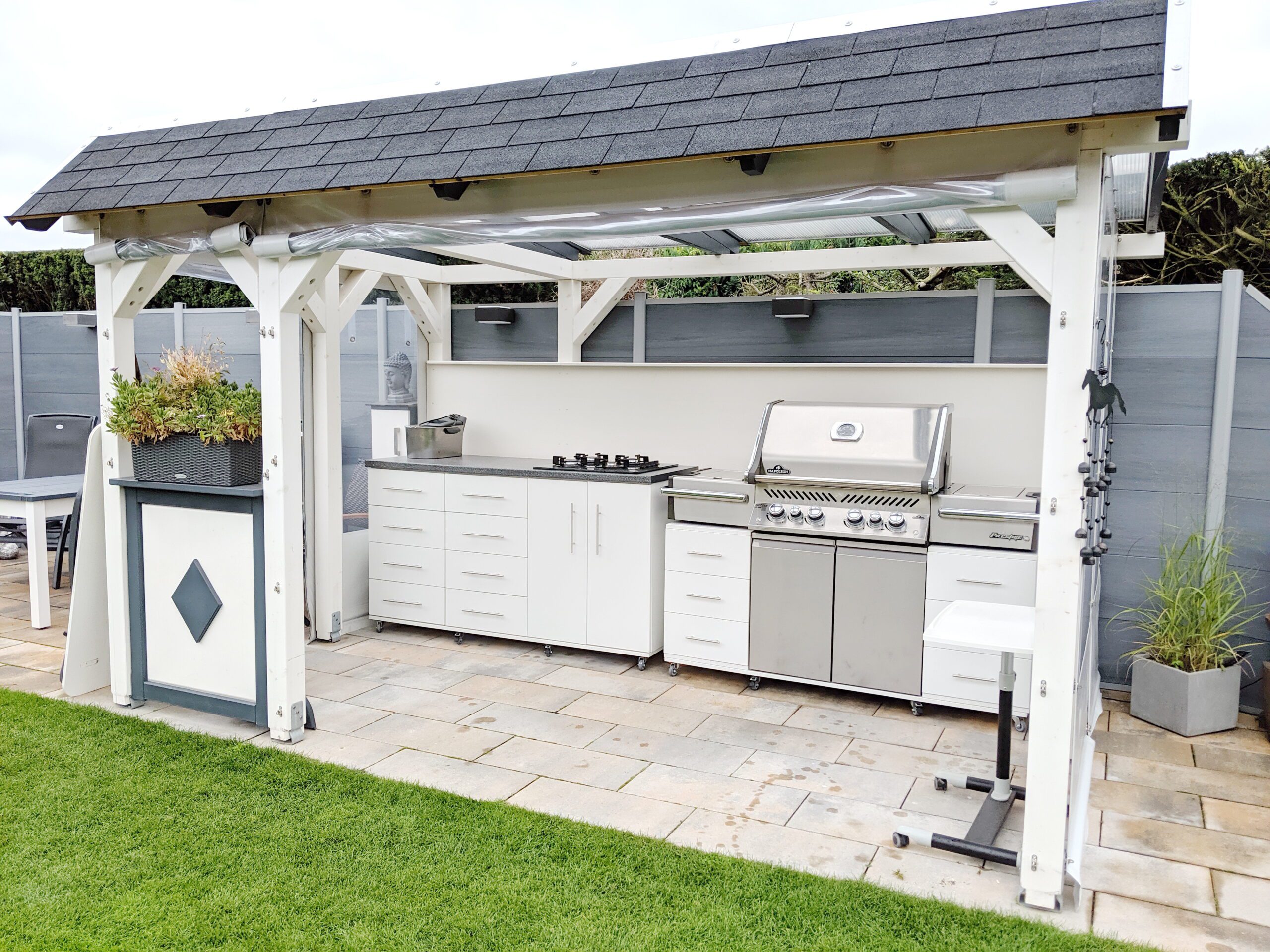 Überdachung selbst bauen