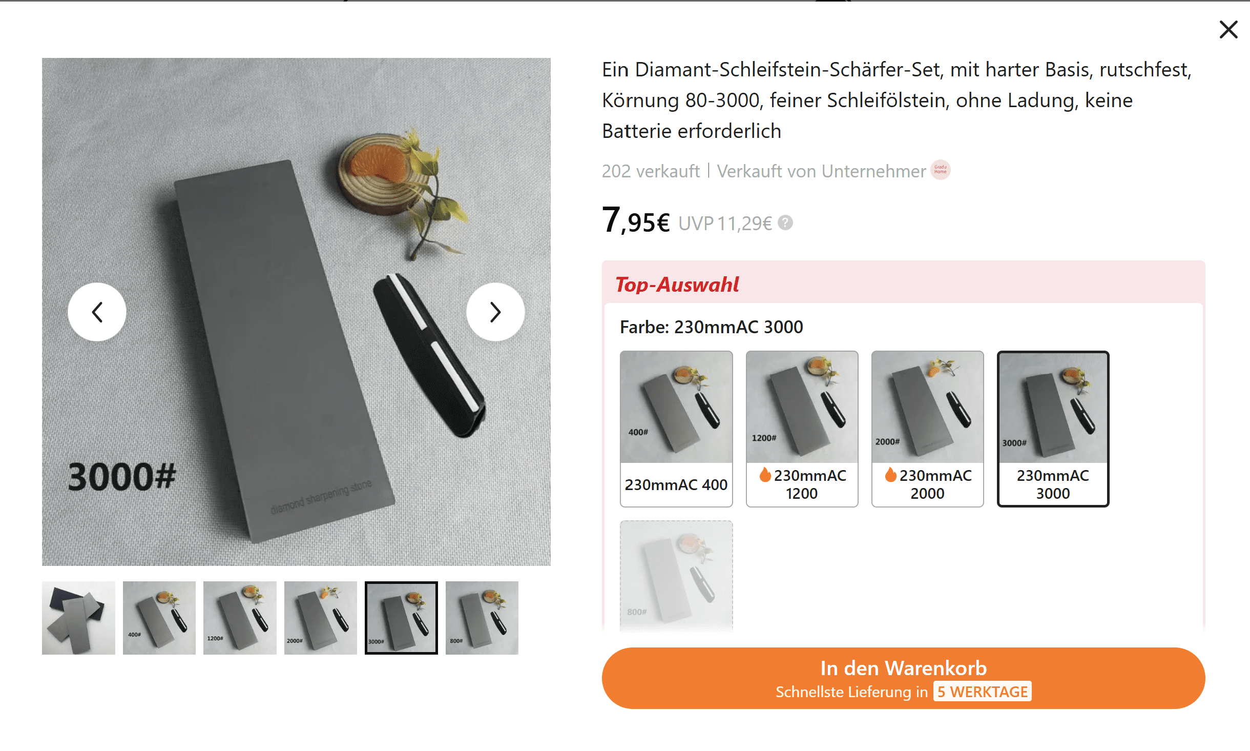 Stecheisen schärfen