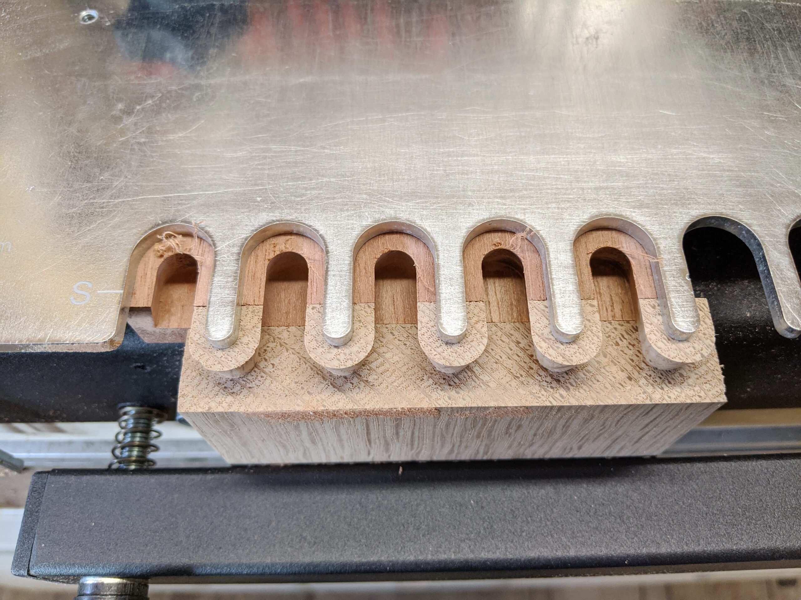 Fräsung Zinkenfräsgerät