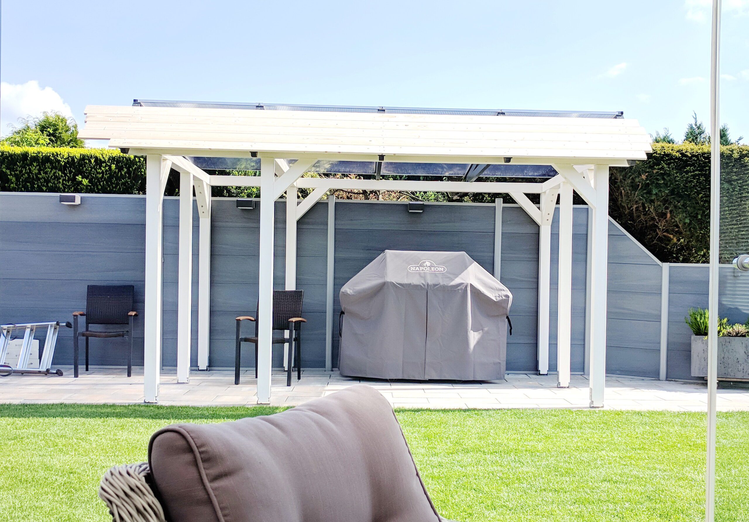 Überdachung selbst bauen