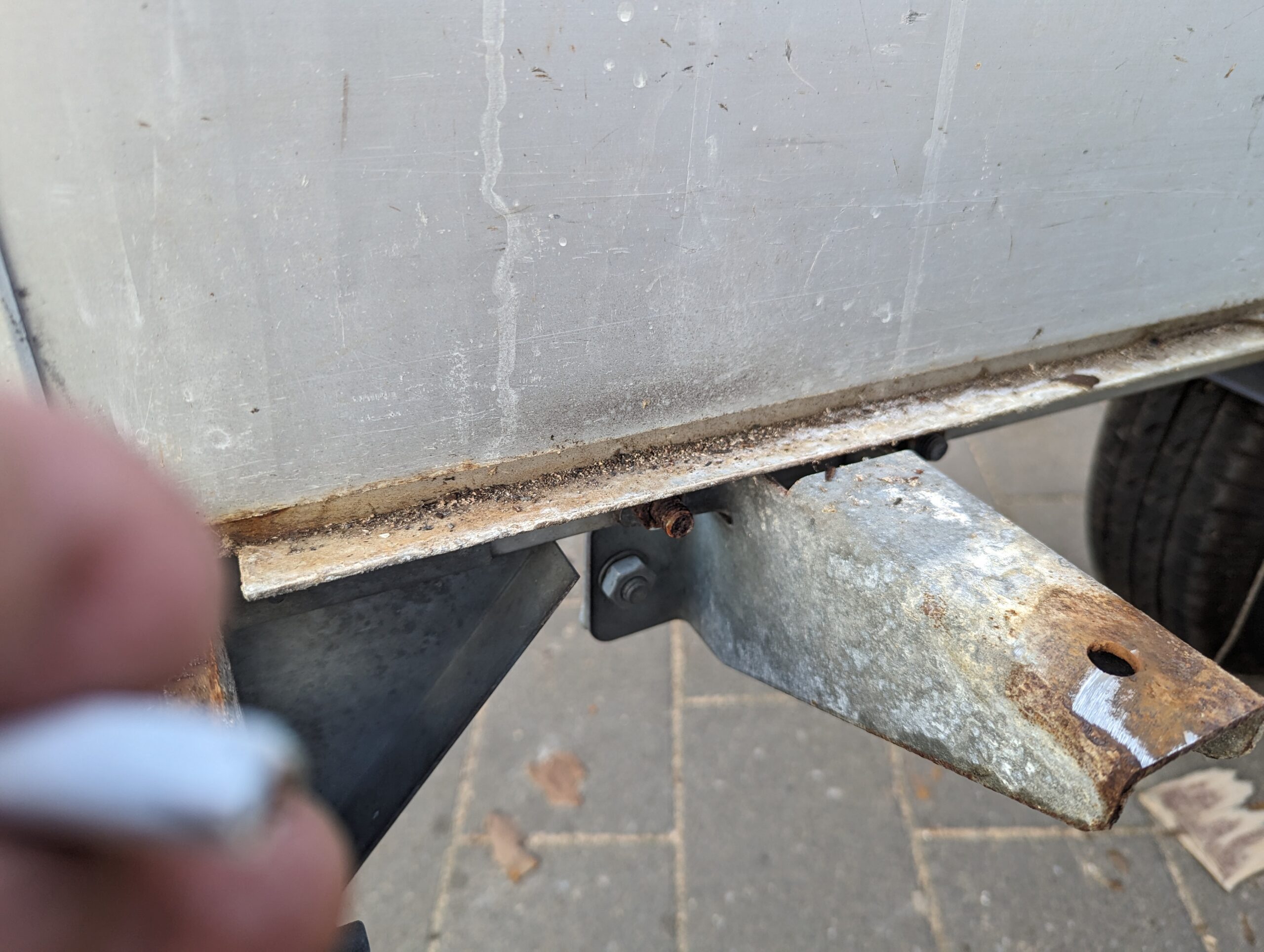 Anhänger renovieren Anhänger