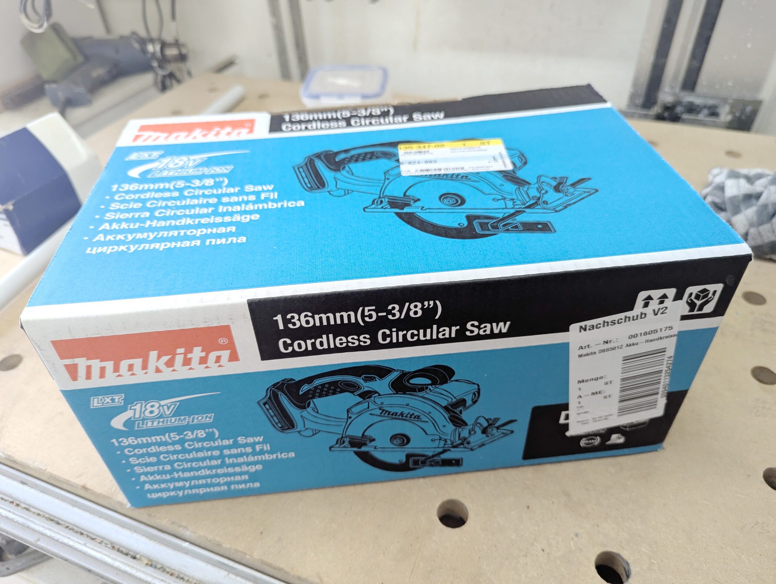 Makita-Paket Makita Akku-Handkreissäge LXT