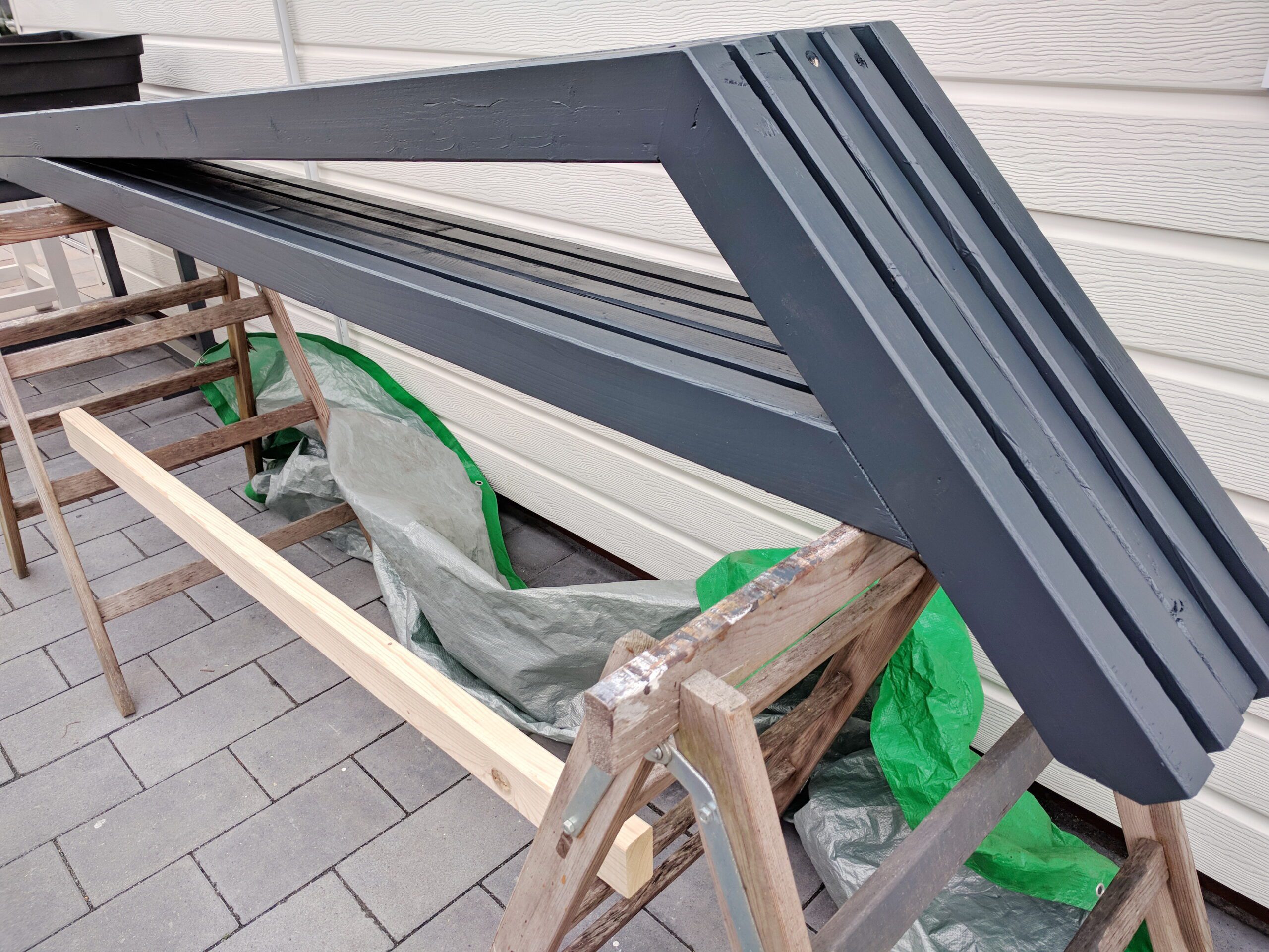 Überdachung selbst bauen