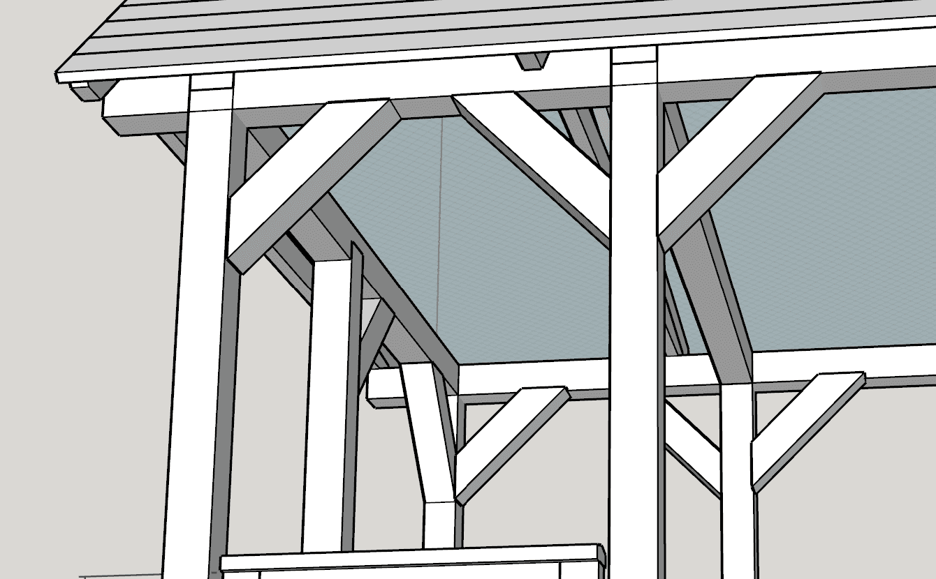 Überdachung selbst bauen