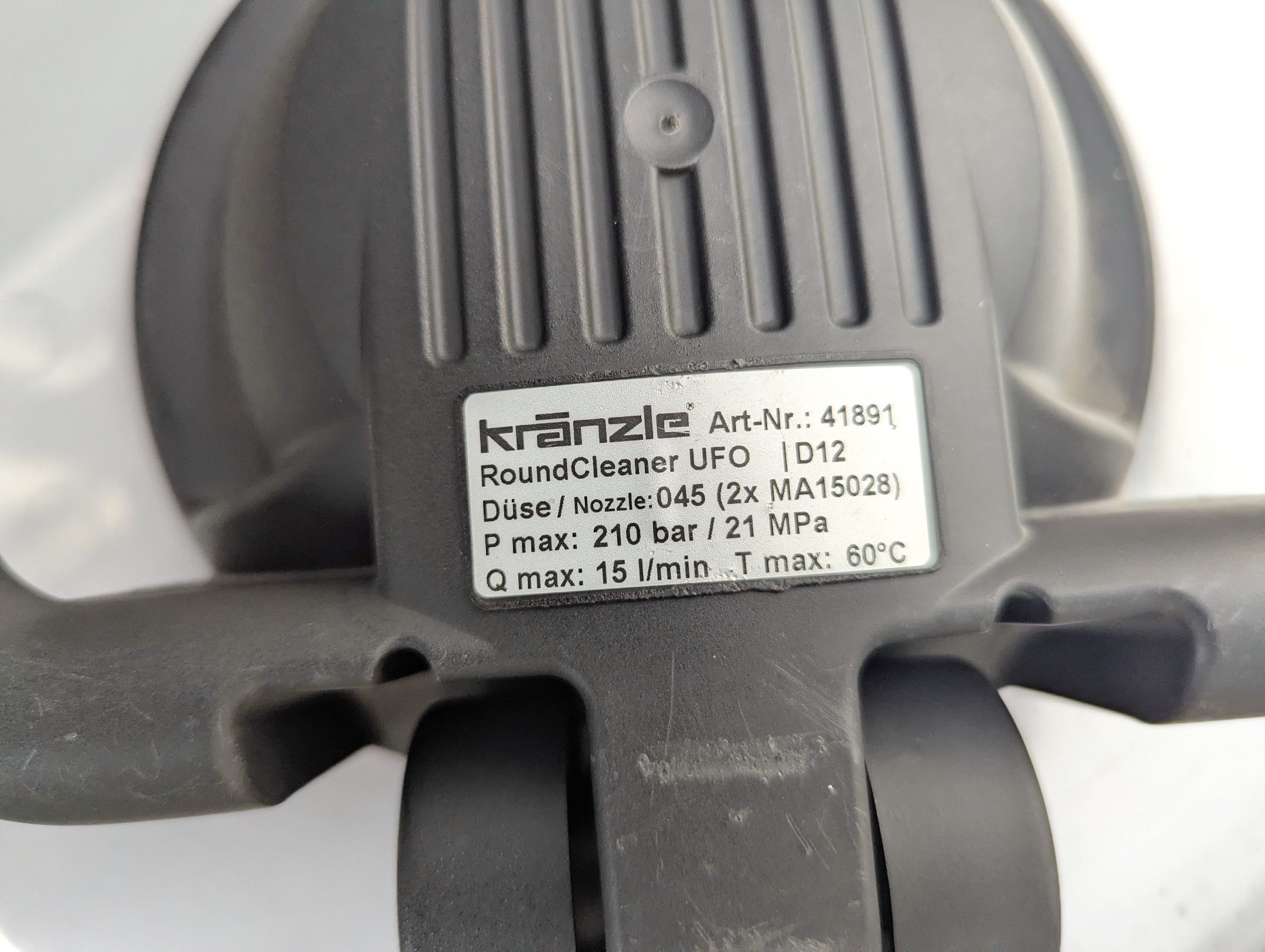 Ufo Pflaster reinigen mit Vitamin C