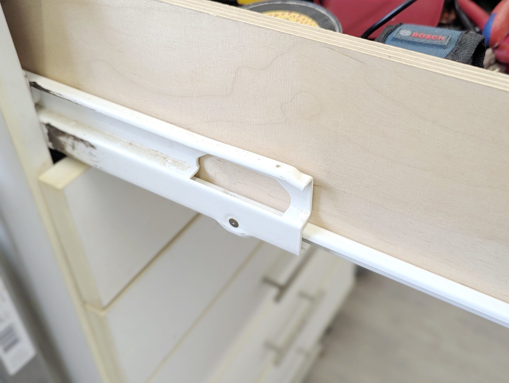 alte Auszüge Hettich Werkbank bauen