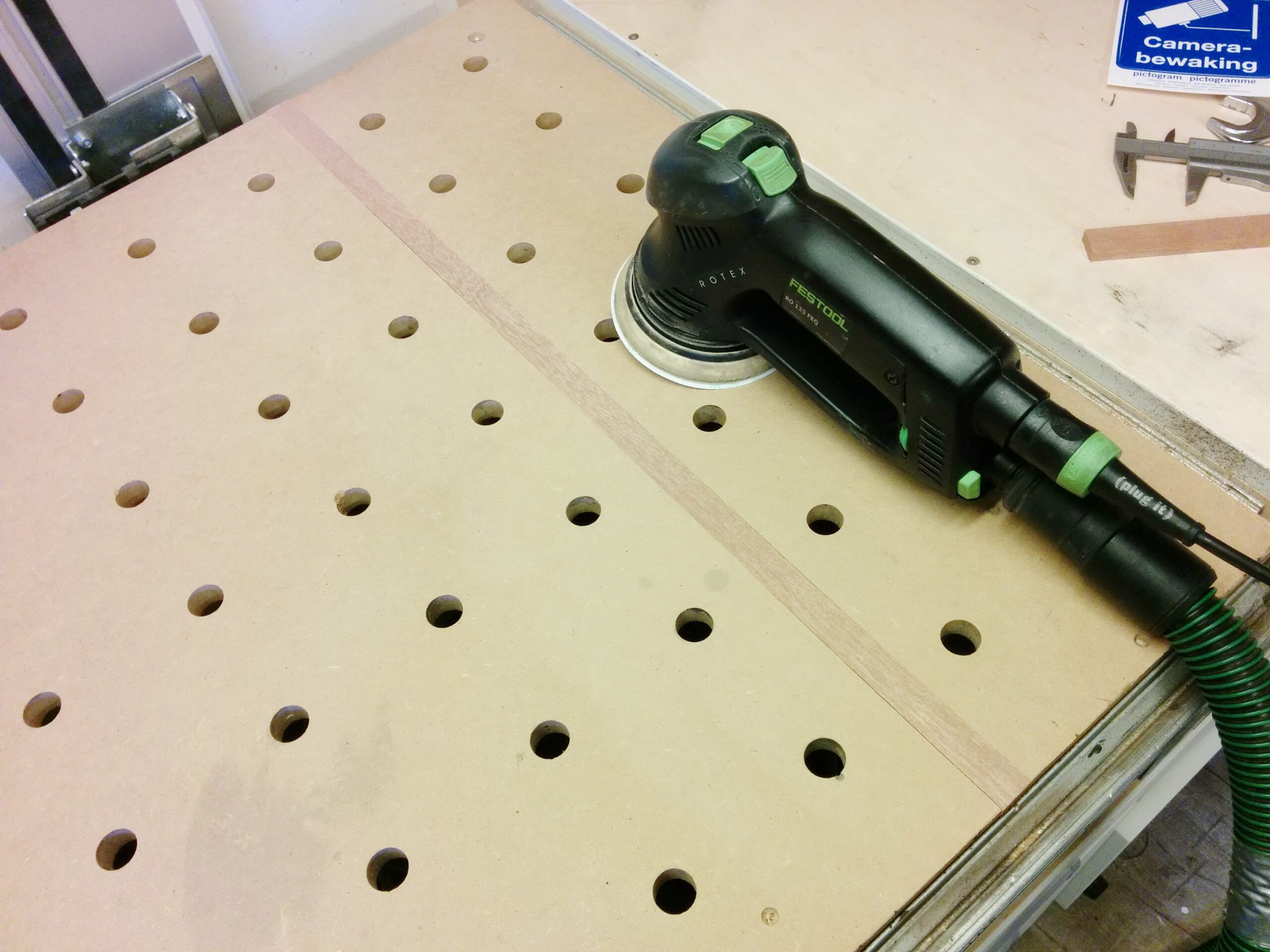 neue Lochplatte für den MFT/3