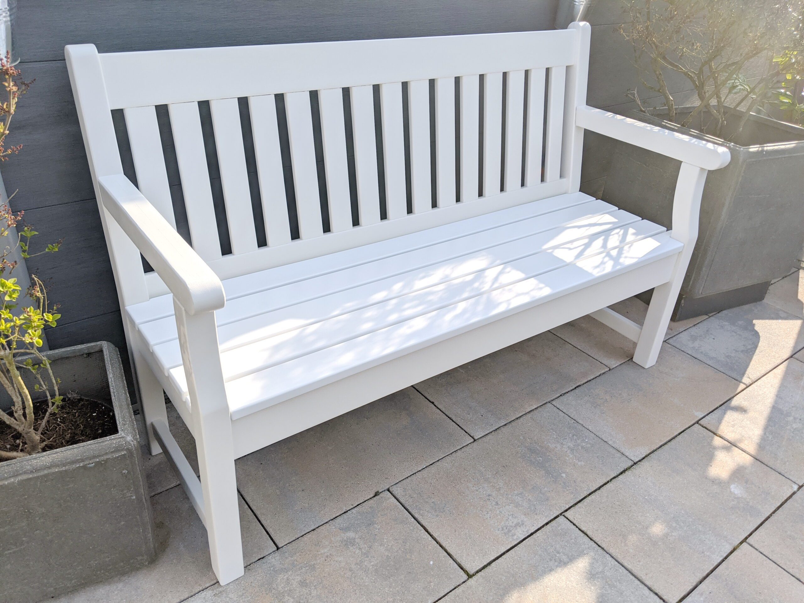 Renovierung Gartenbank