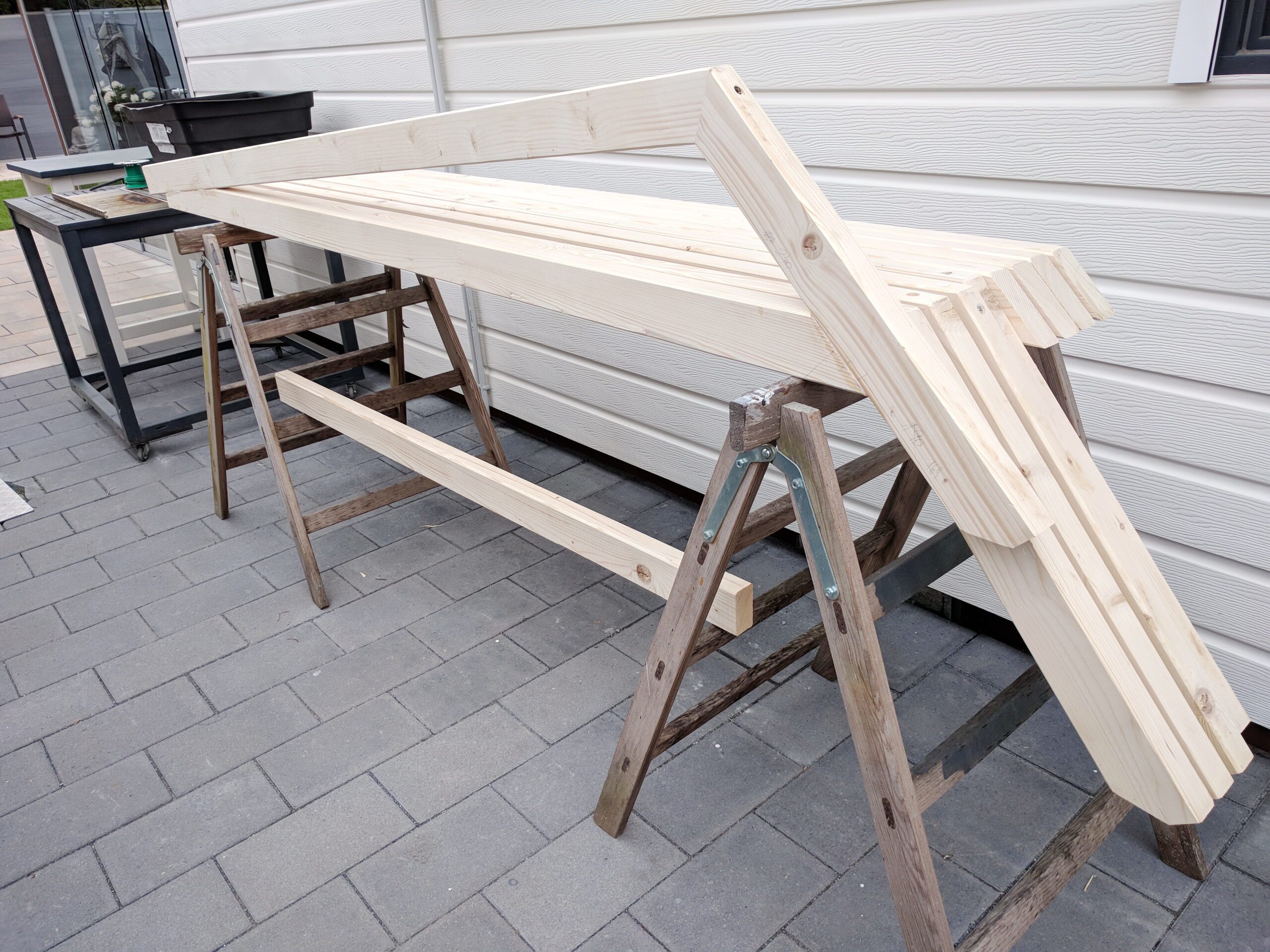 Überdachung selbst bauen