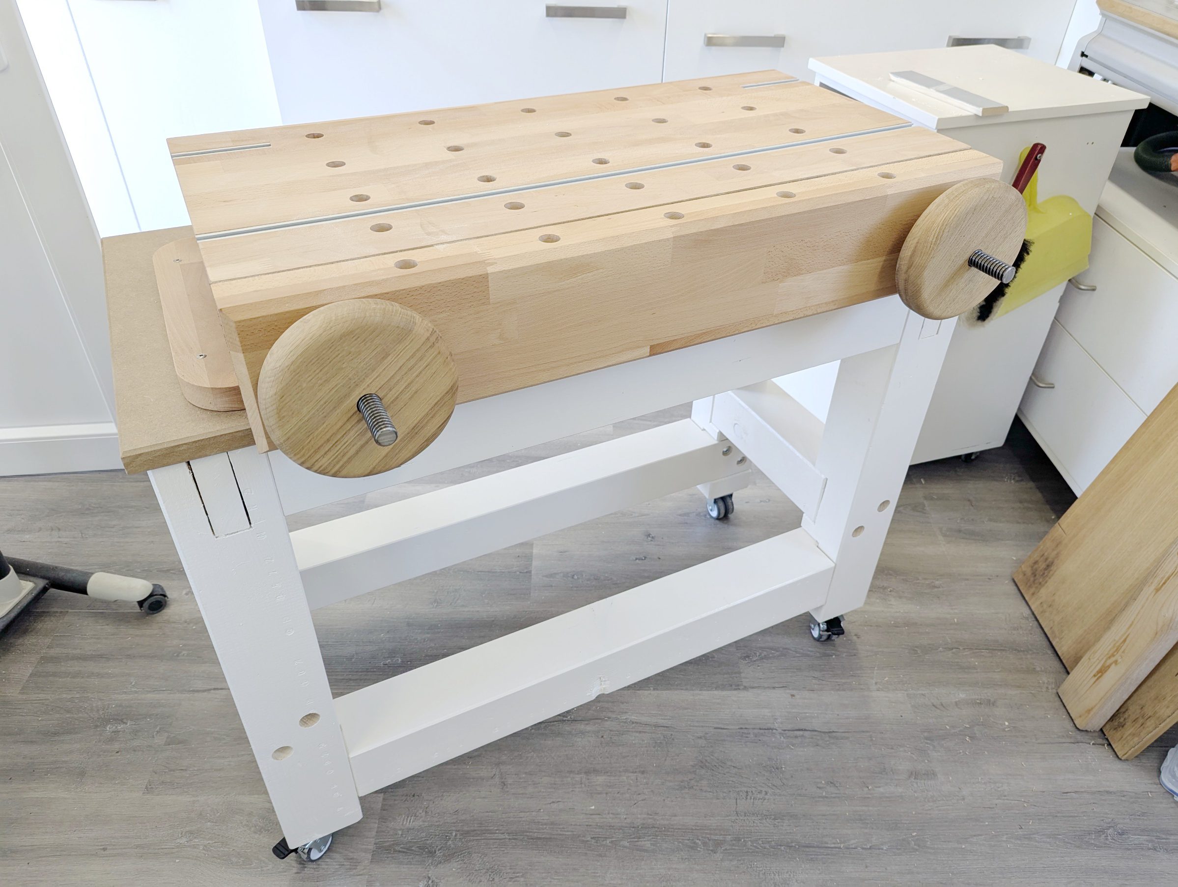 Werkbank für Moxon-Vise