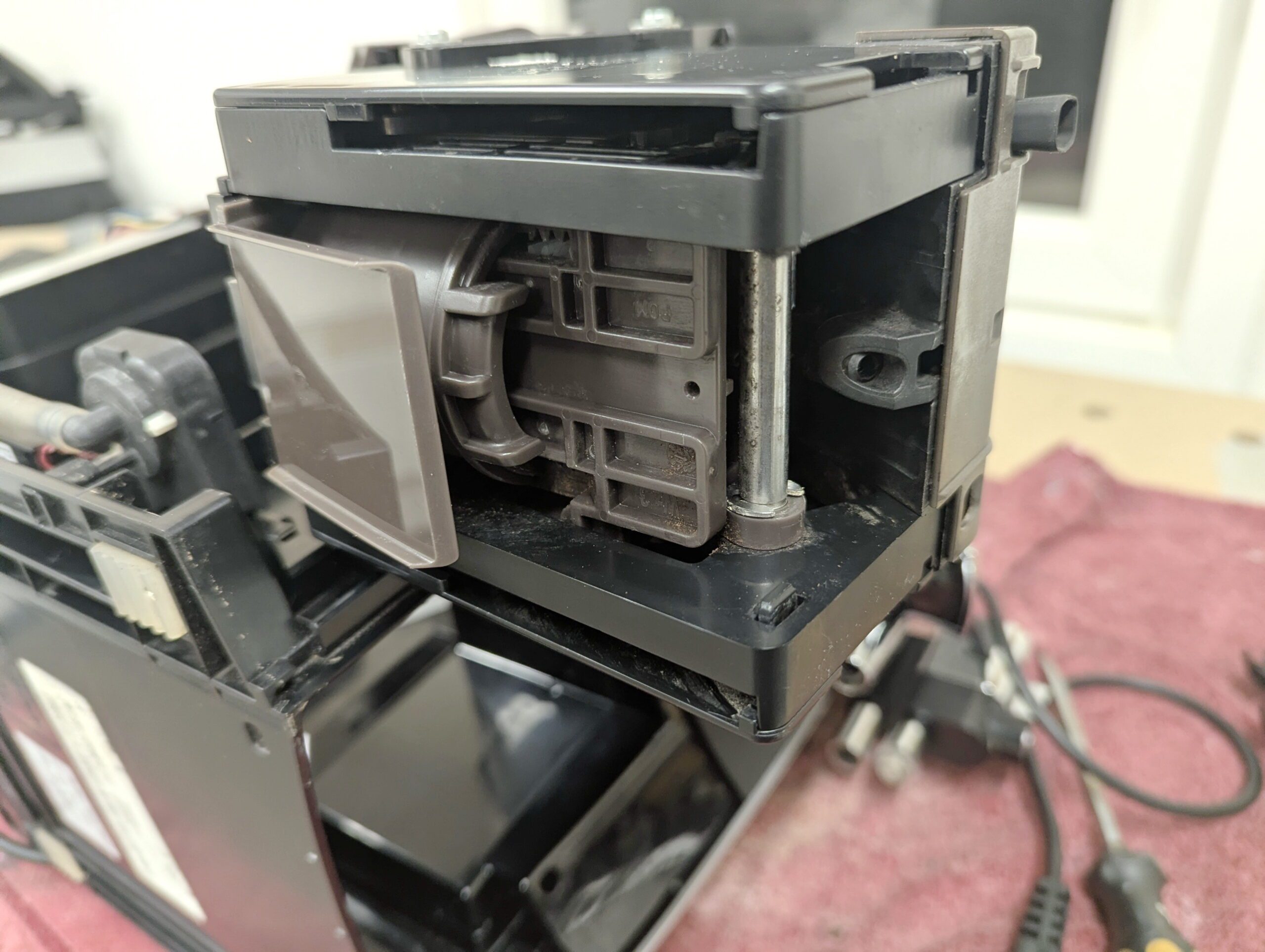 gereinigte Brüheinheit Jura E8