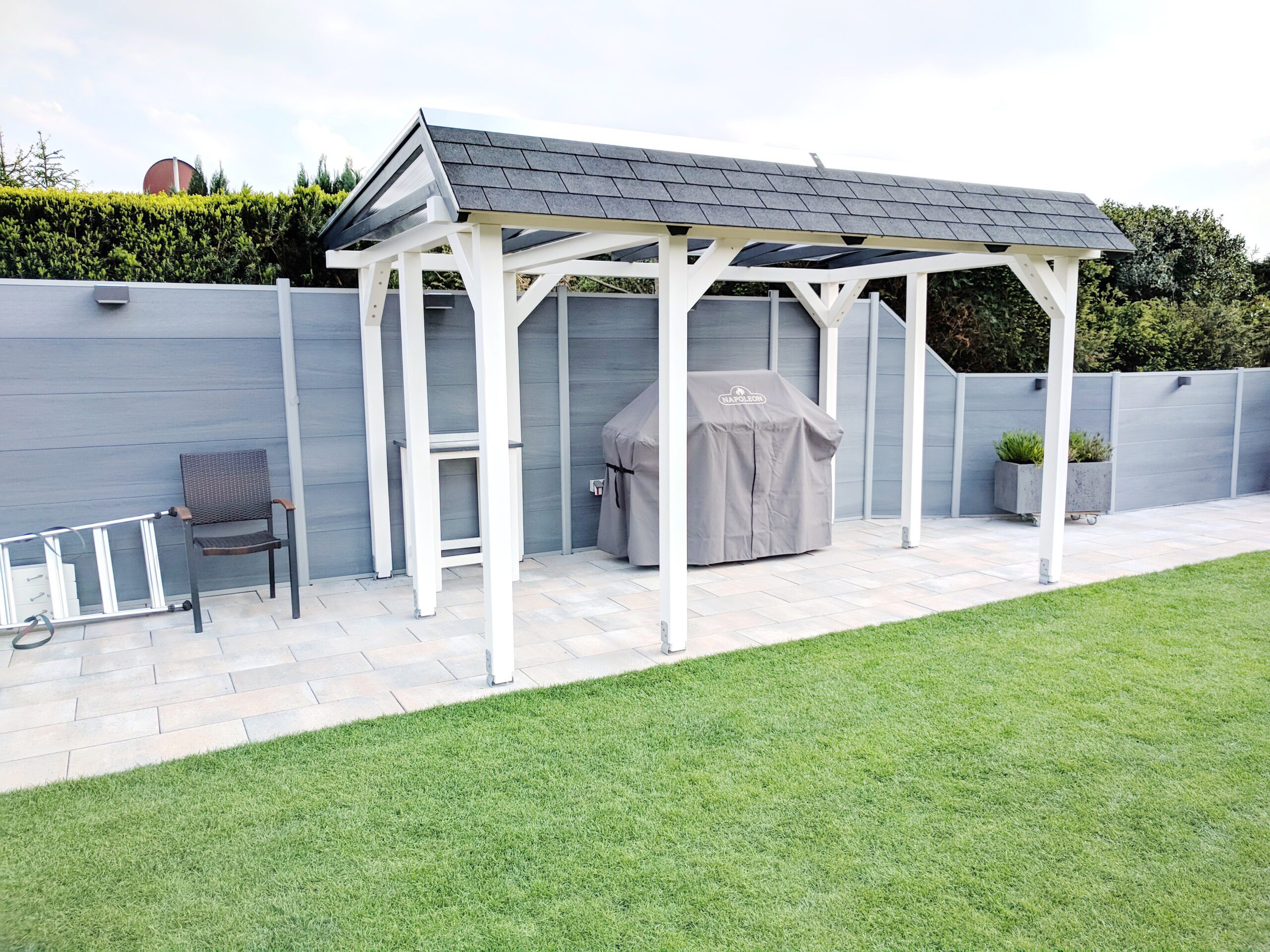 Überdachung selbst bauen