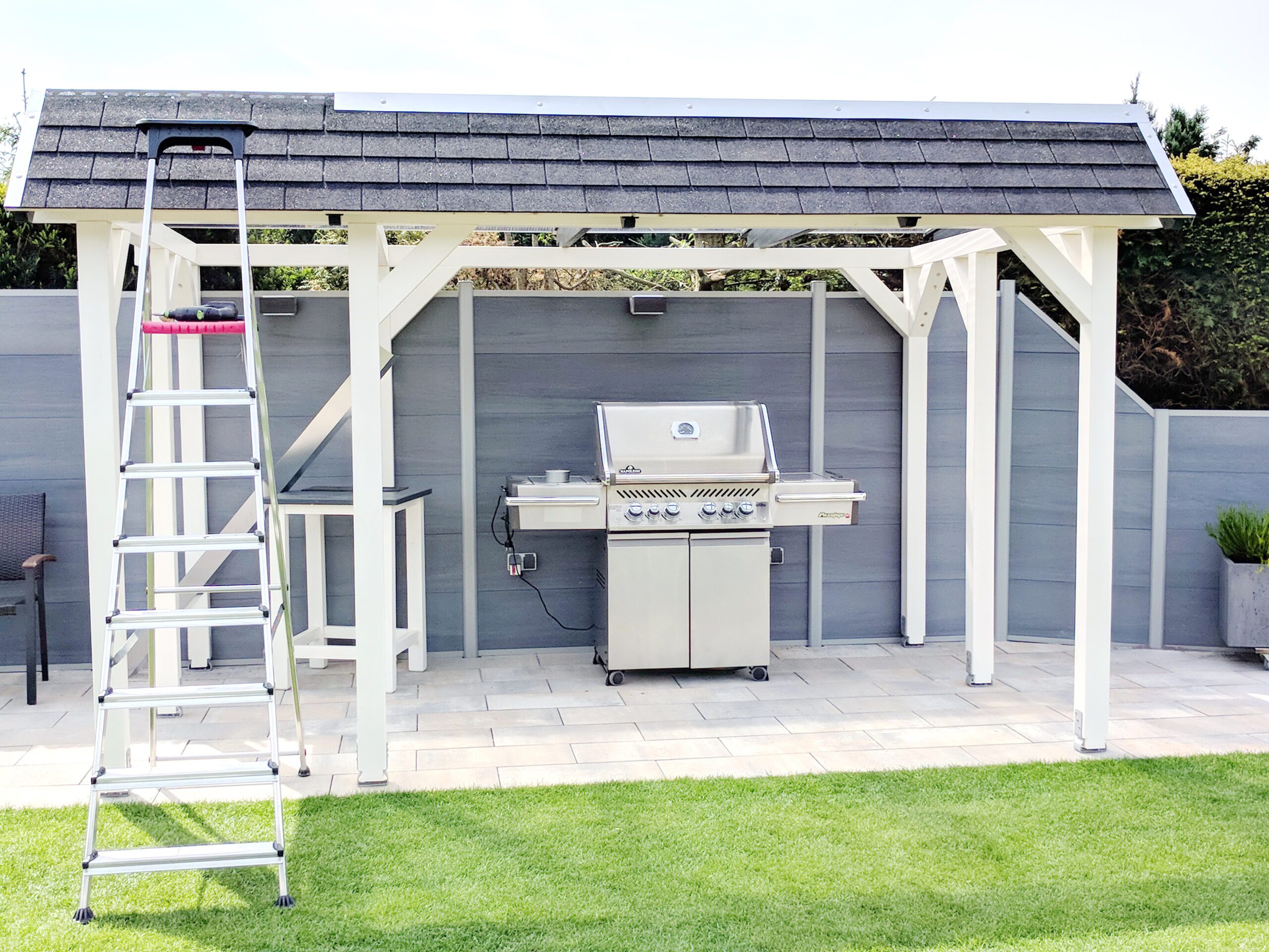 Überdachung selbst bauen