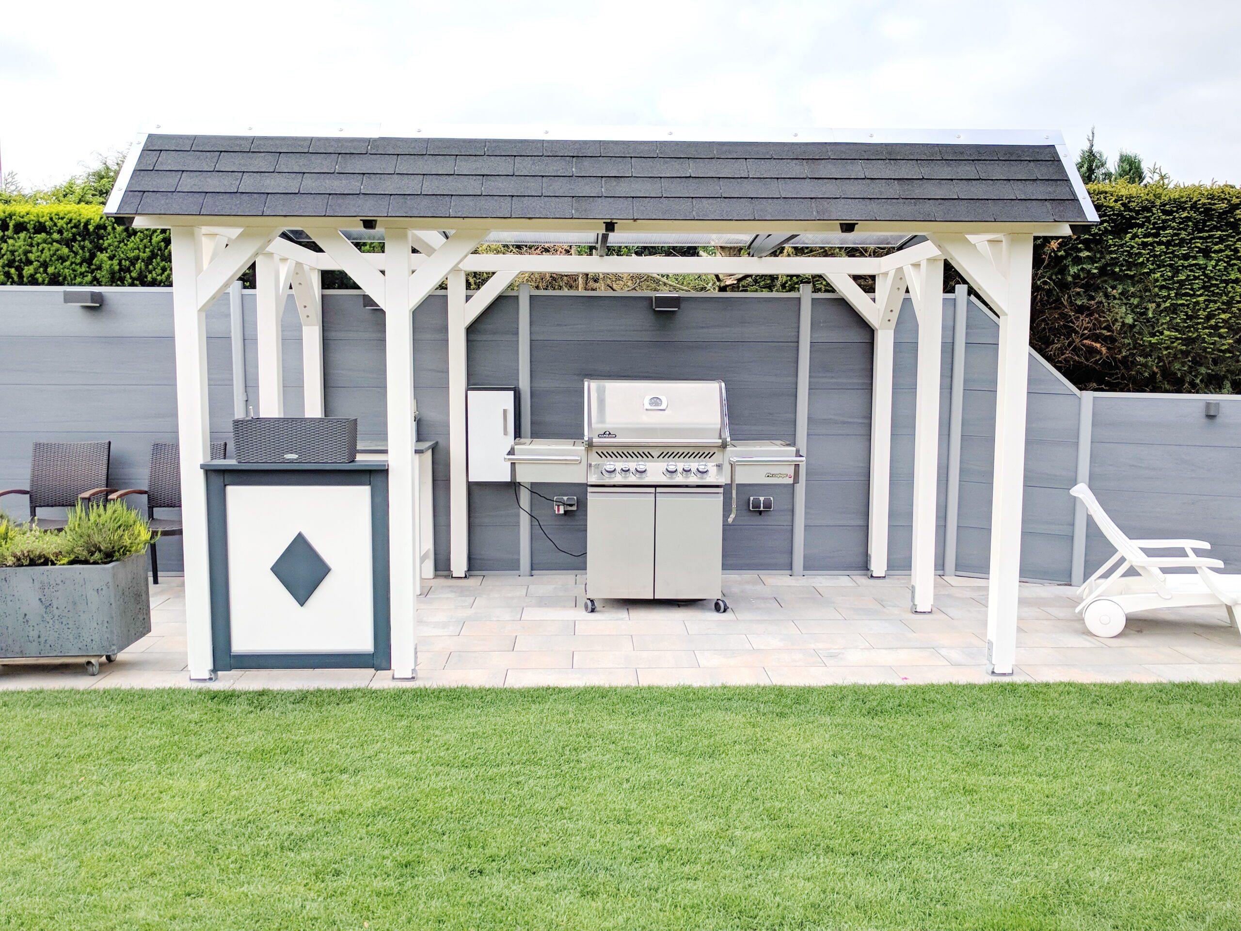 Überdachung selbst bauen