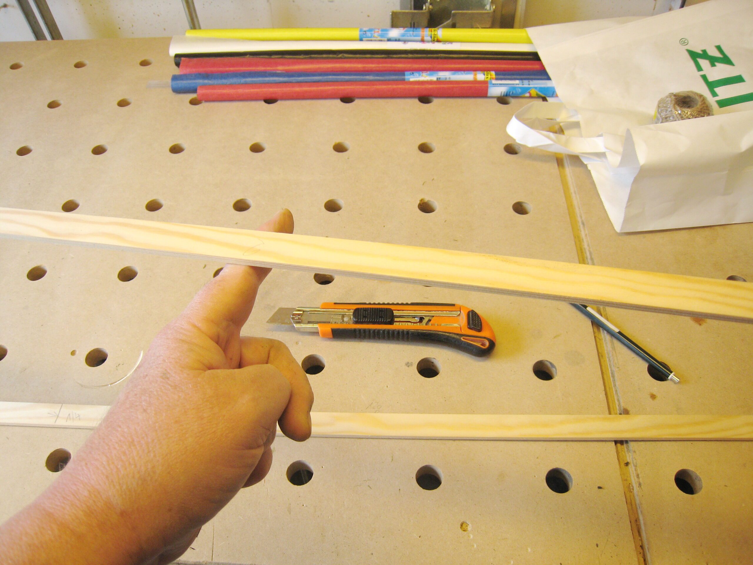 Mitte finden Drachen bauen