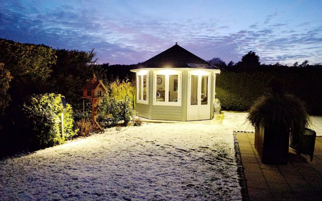 Gartenpavillon selber bauen