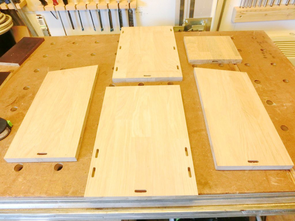 Rahmenteile Zwitscherkasten