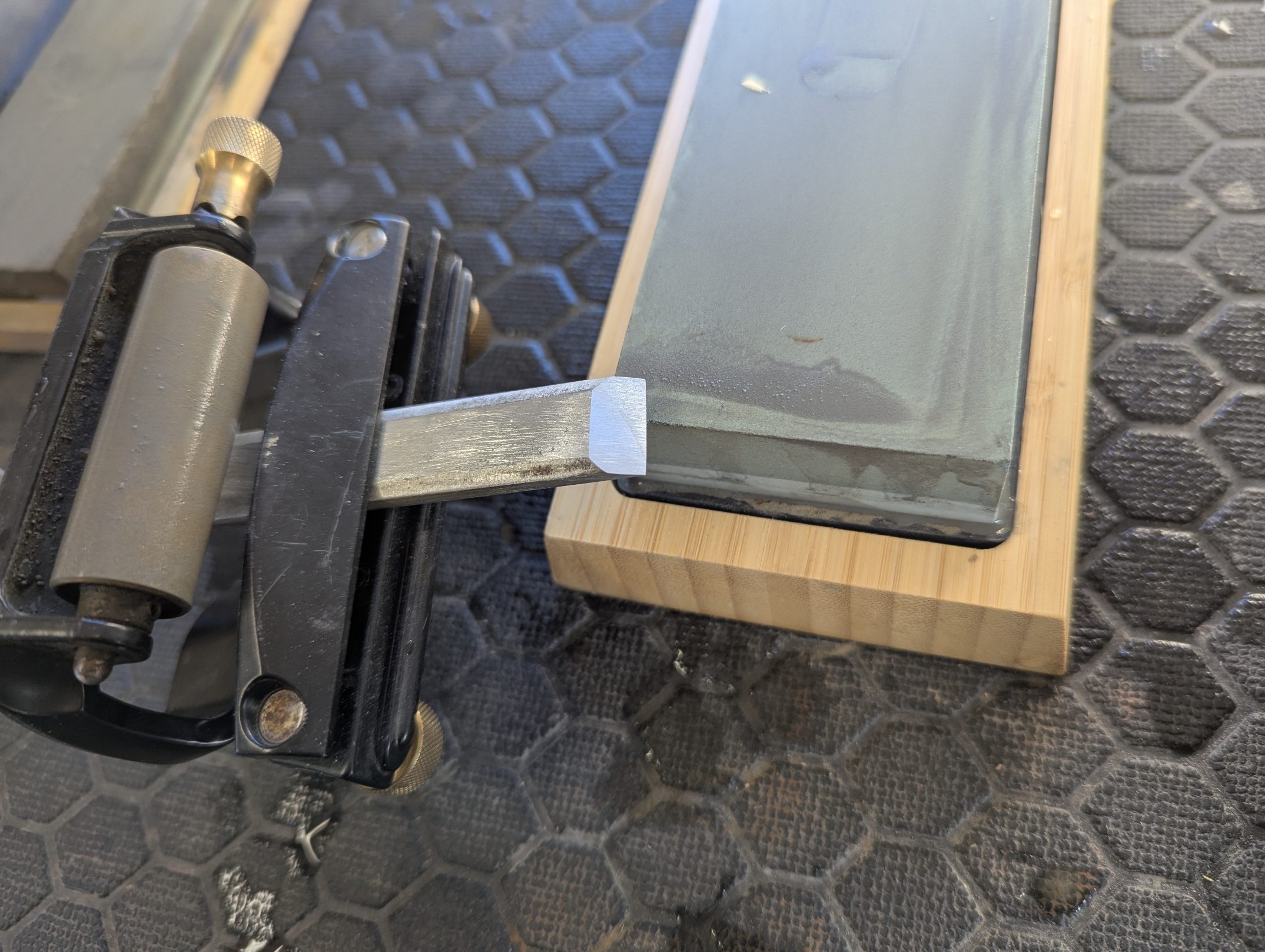 Stecheisen schärfen