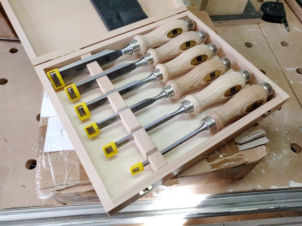 neue Stechbeitel der Marke MHG