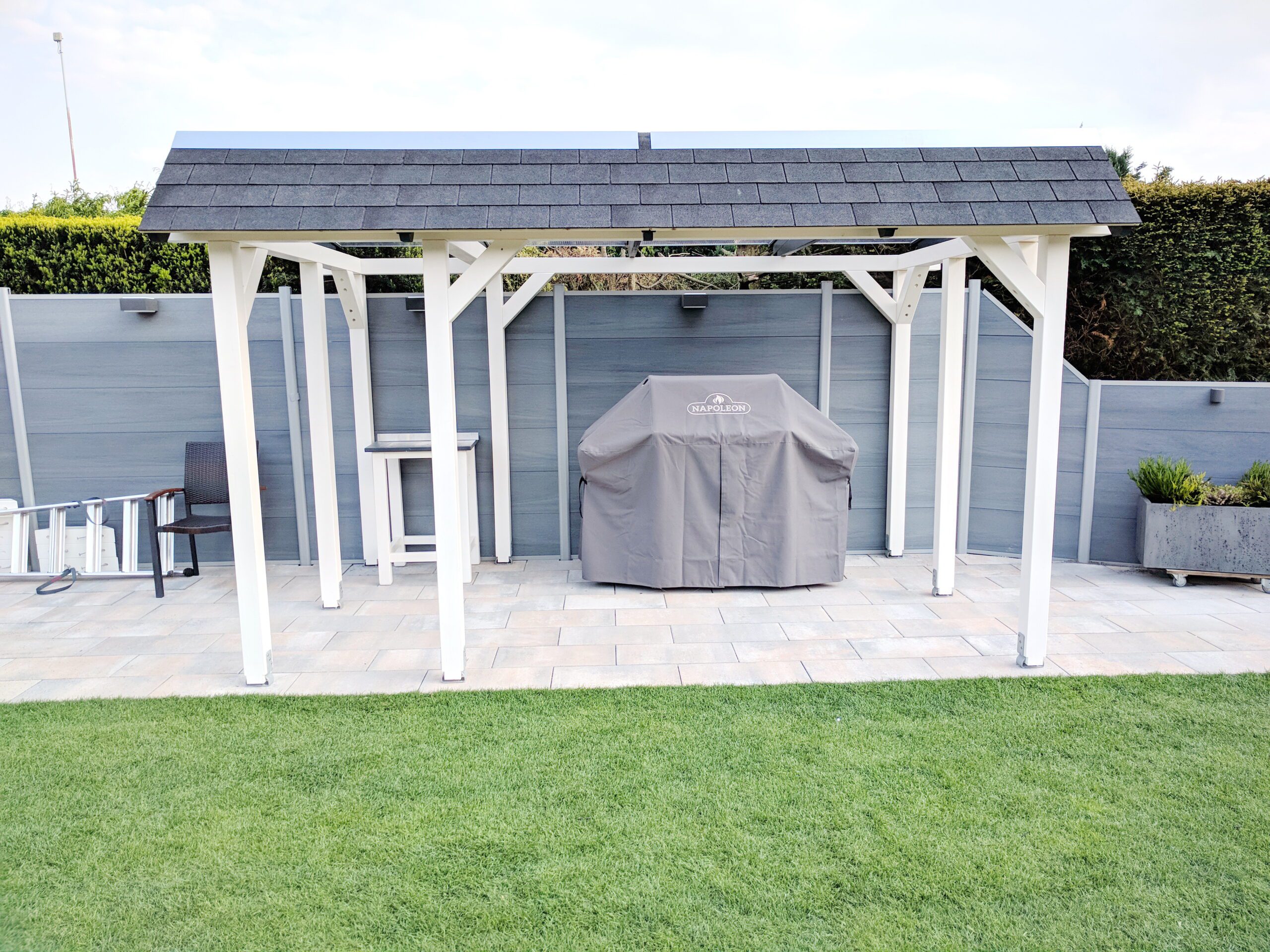 Überdachung selbst bauen