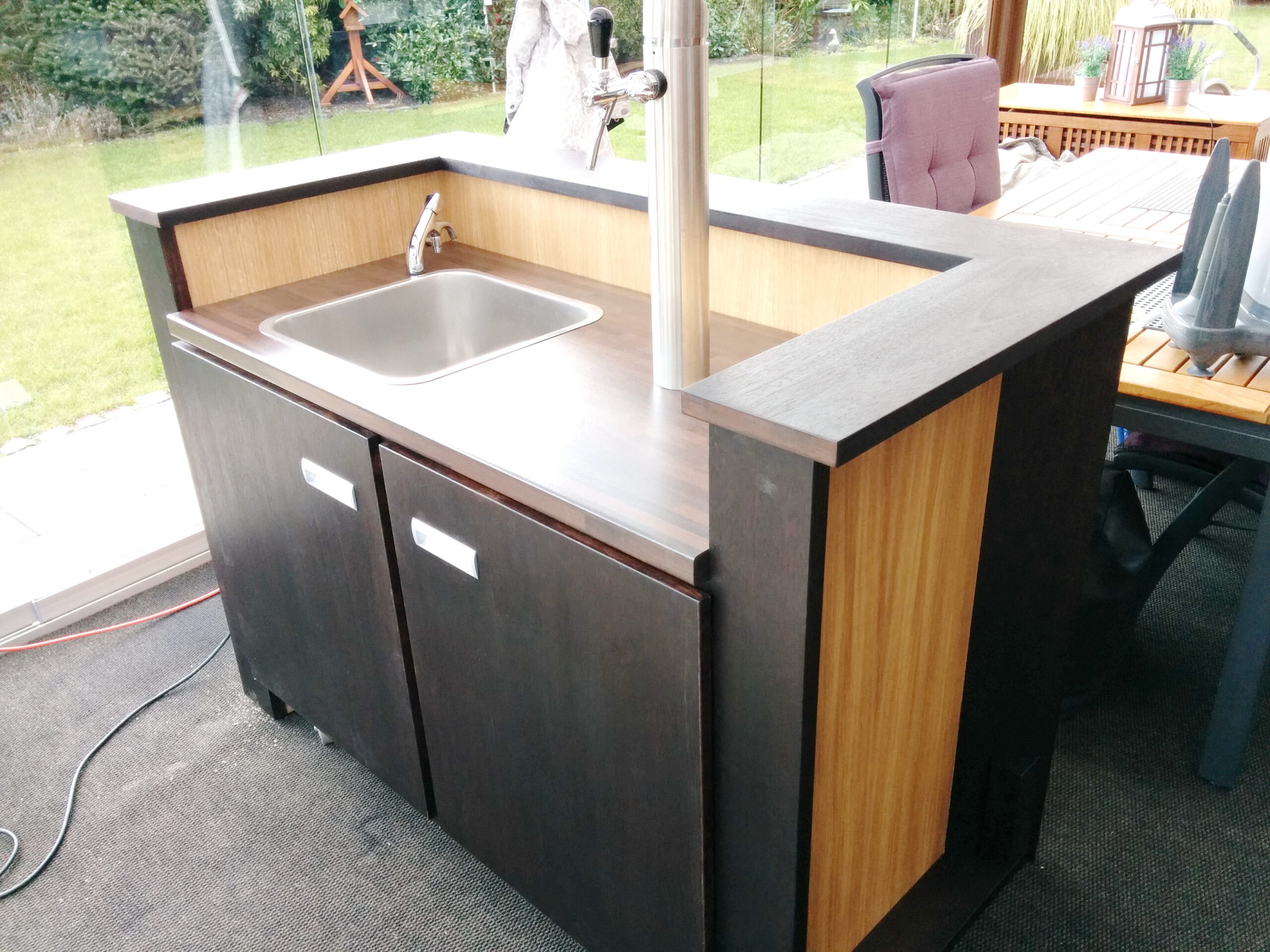 Gartenbar bauen Gartenbar bauen