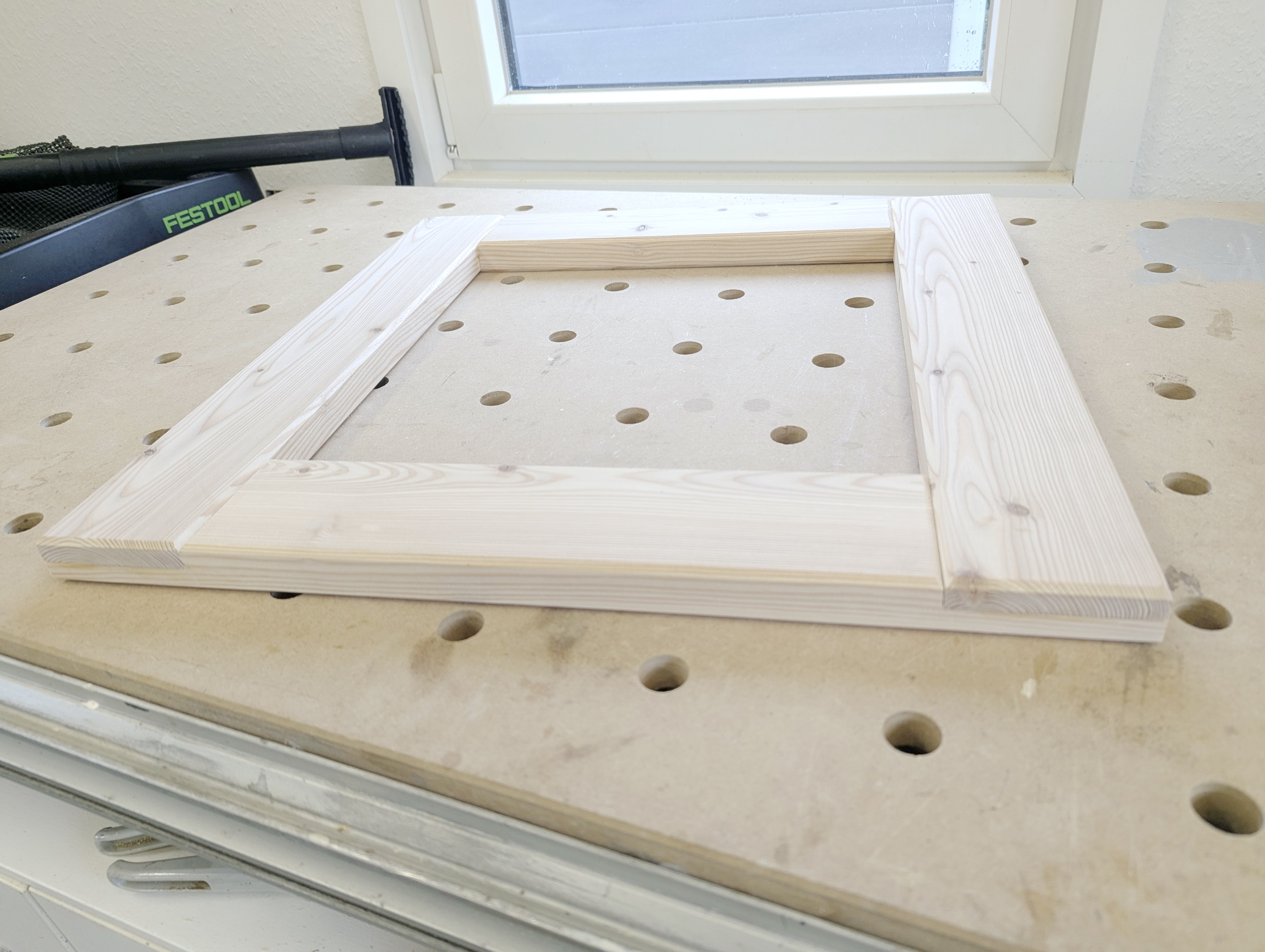 Rohmen roh Dübelfräse