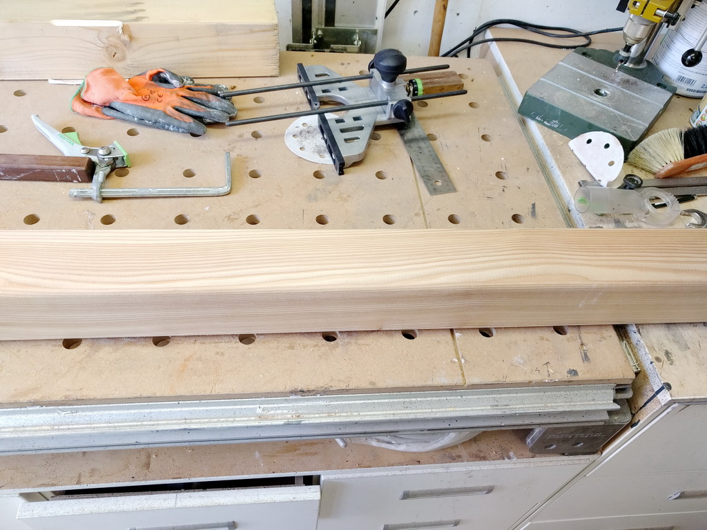 Douglasiepfosten Gartentor bauen