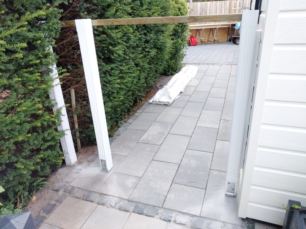 Pfosten-gesetzt Gartentor bauen