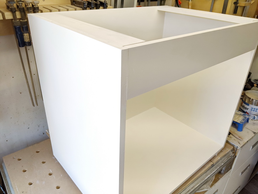 Schrank Gaskochfeld BBQ-Schrank bauen