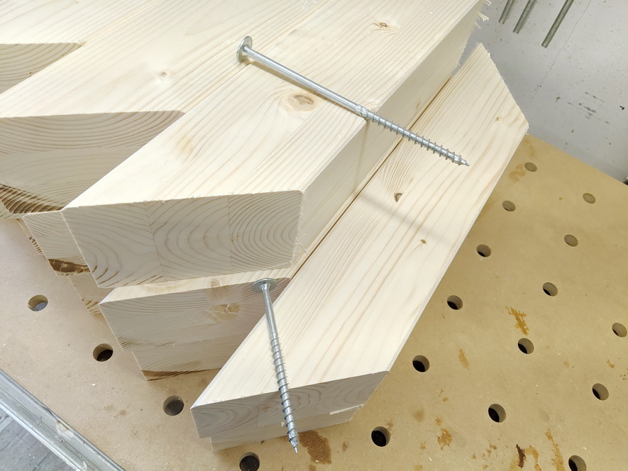 Schrauben Golfcart-Garage