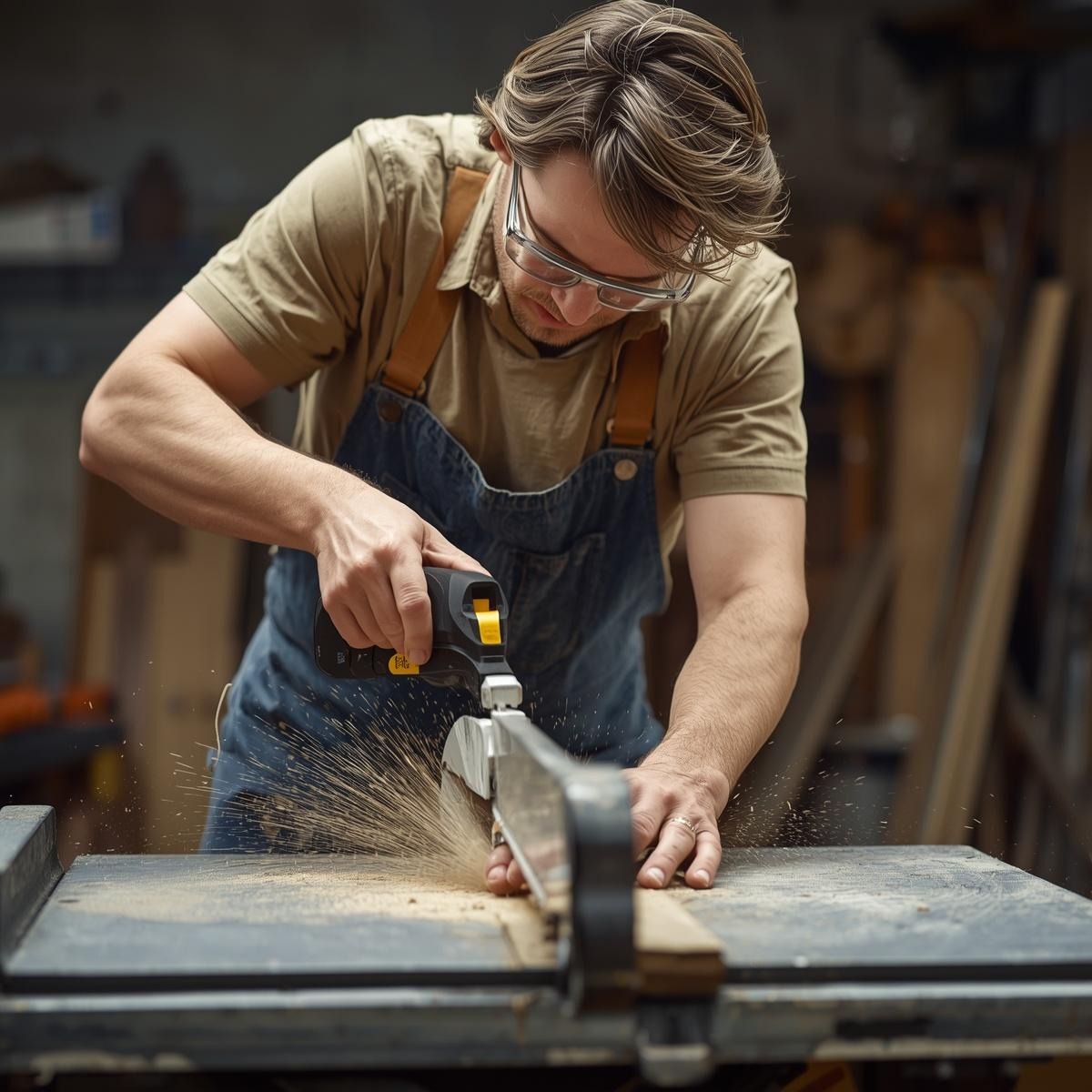 Tischsäge Sicherheit in der Holzwerkstatt