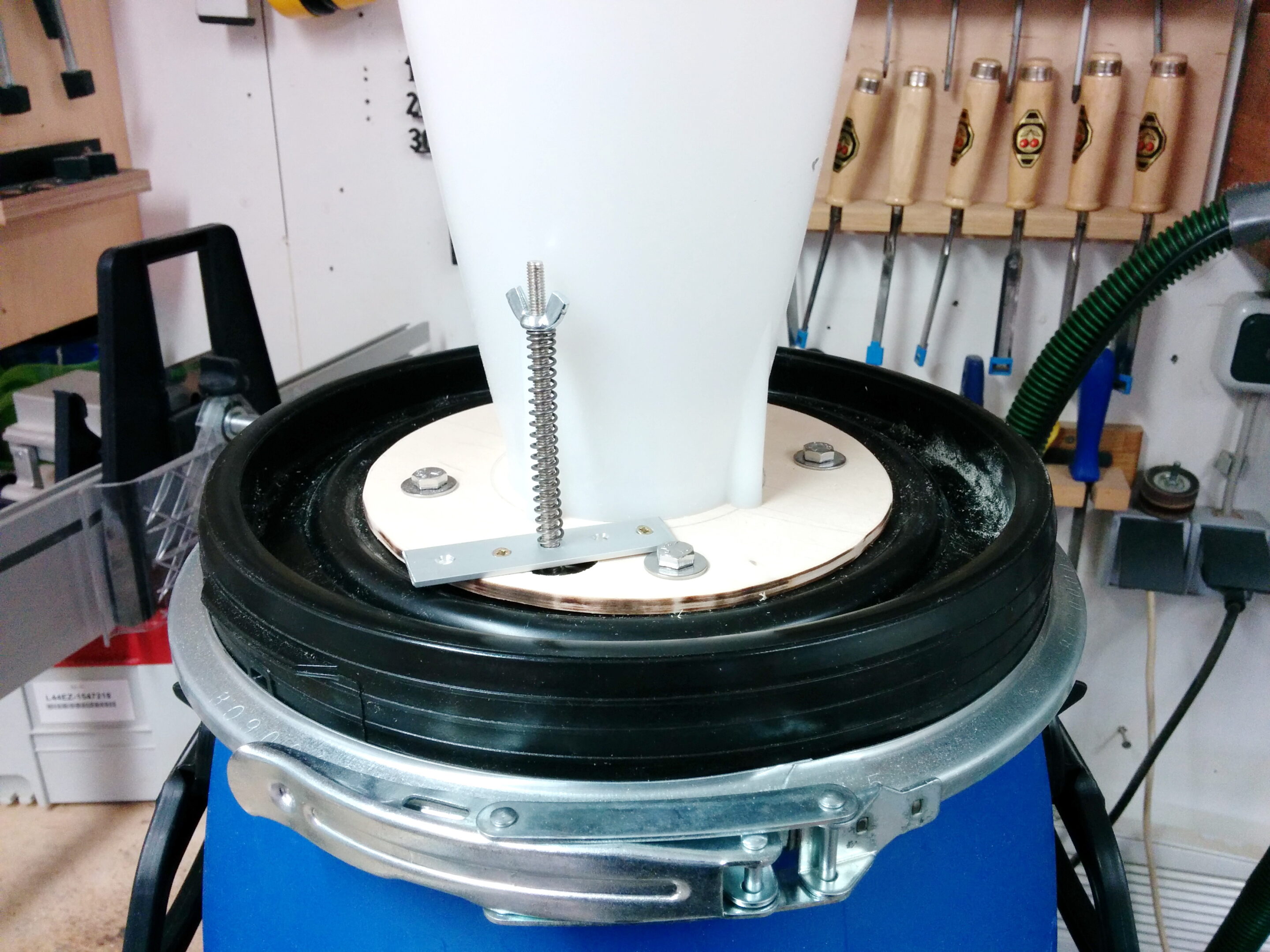 Überdruckventil Zykonabscheider