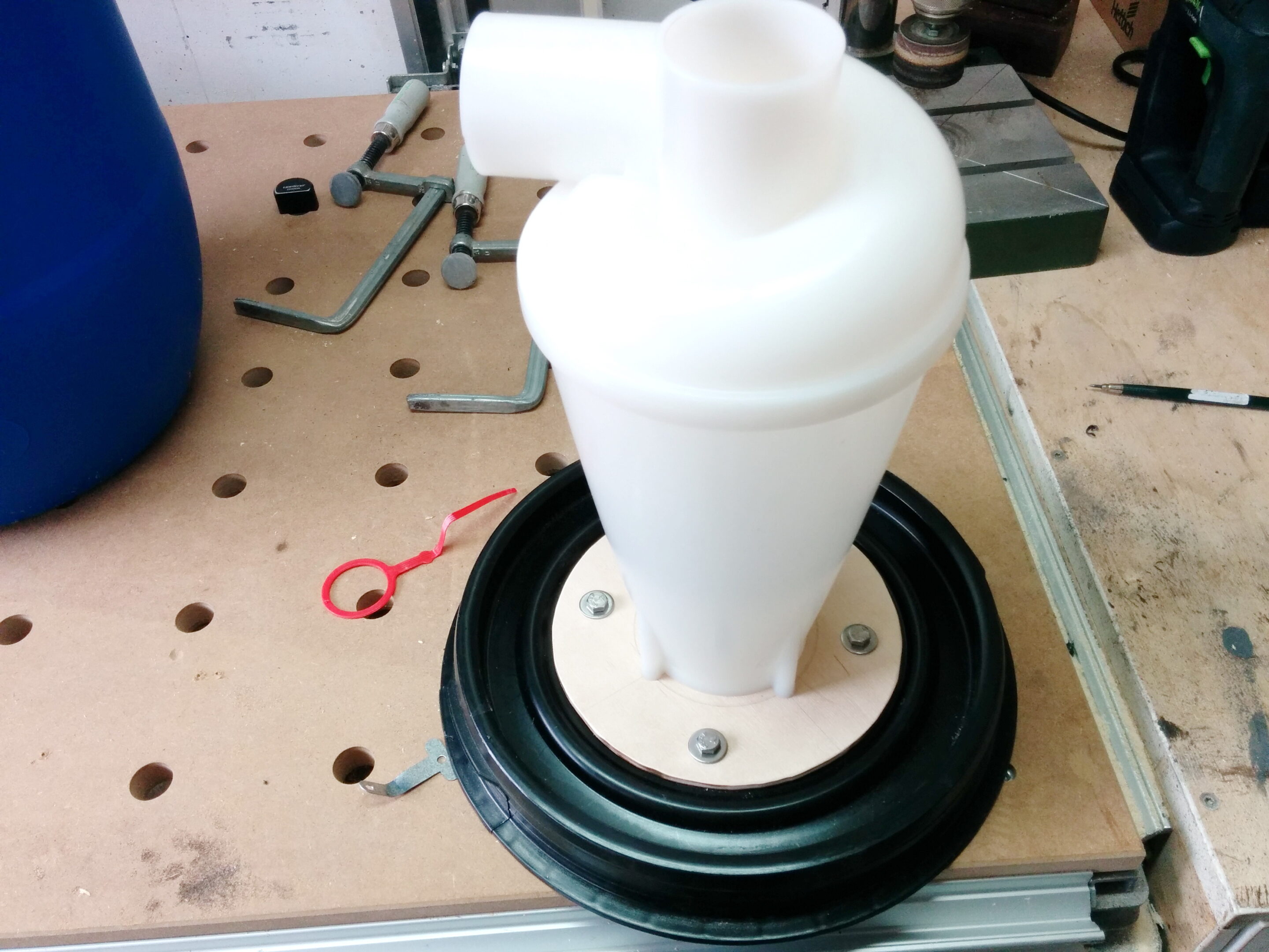 Zyklon auf Deckel Zyklonabscheider